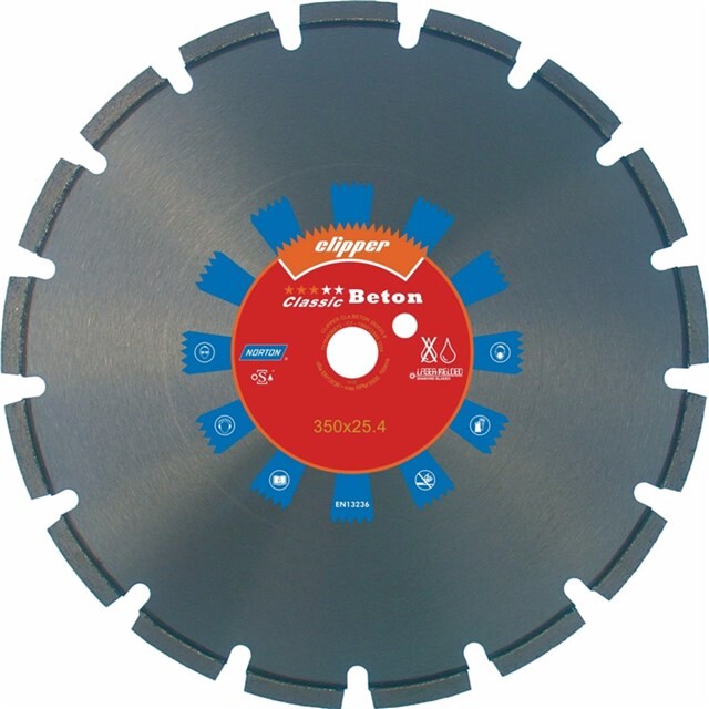 Product image 1 of Clipper Diamantzaag Classic Beton 300X10x2,8X25,4