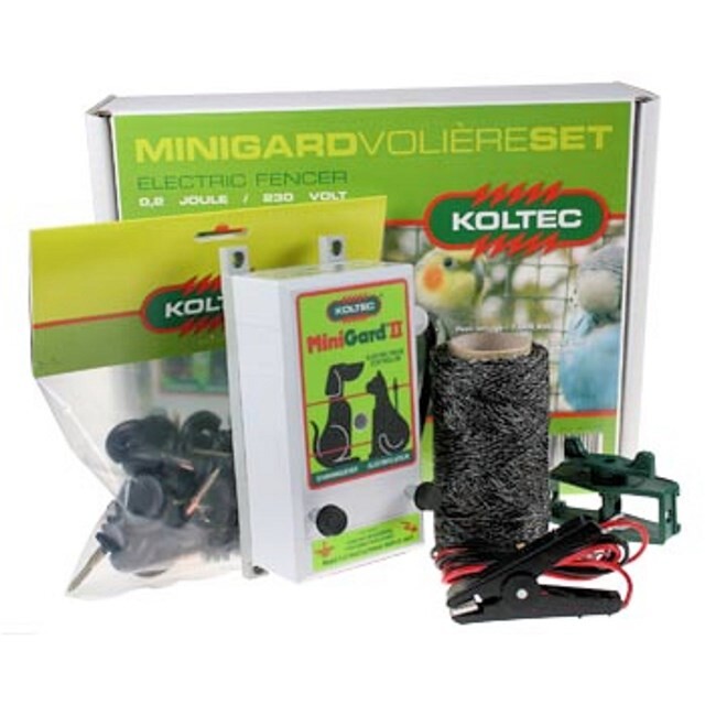 Product image 1 of Koltec minigard II voliereset  GEHEEL COMPLEET