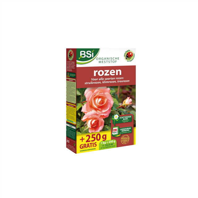 Product image 1 of BSI Meststof Bio Voor Rozen - 1,25kg