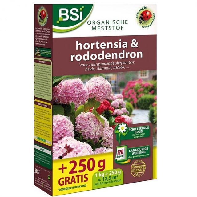 Product image 1 of BSI Bio Hortensia En Rododendron Meststof - 1,25 kg