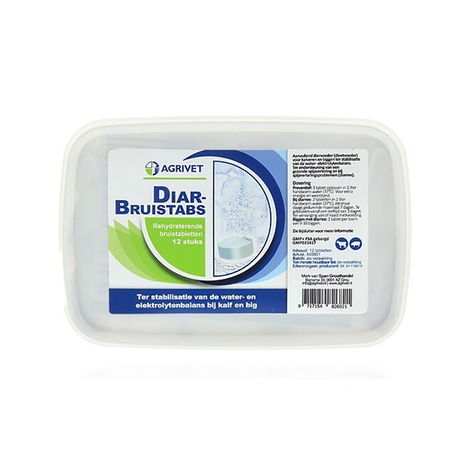 Product image 1 of Agrivet Diar-Bruistabs 12 stuks