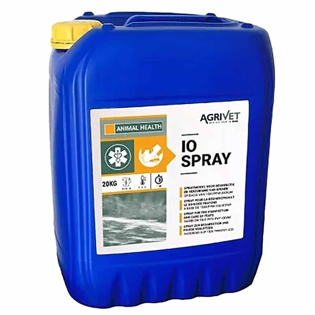 Product image 1 of Agrivet IO Uierspray (Jodium en Glycerine) - 20 Kg