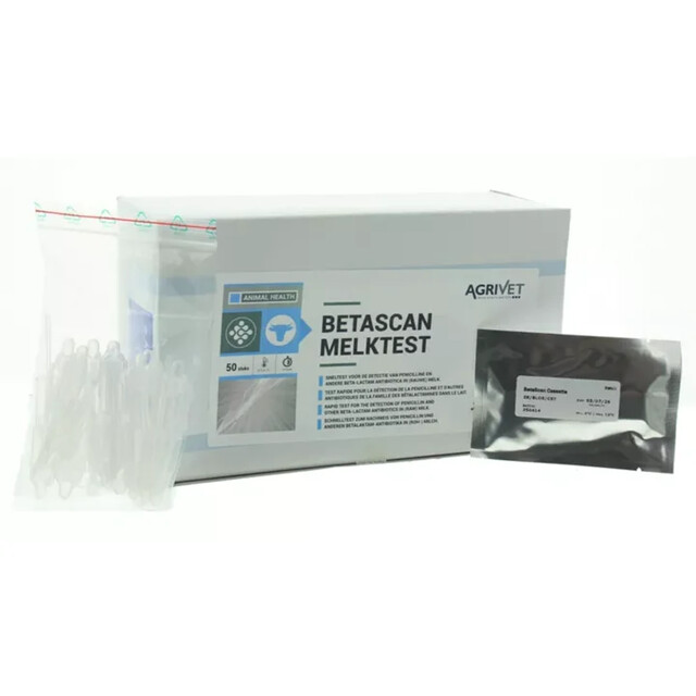 Product image 1 of Agrivet Beta Scan Melk Test - 50 stuks