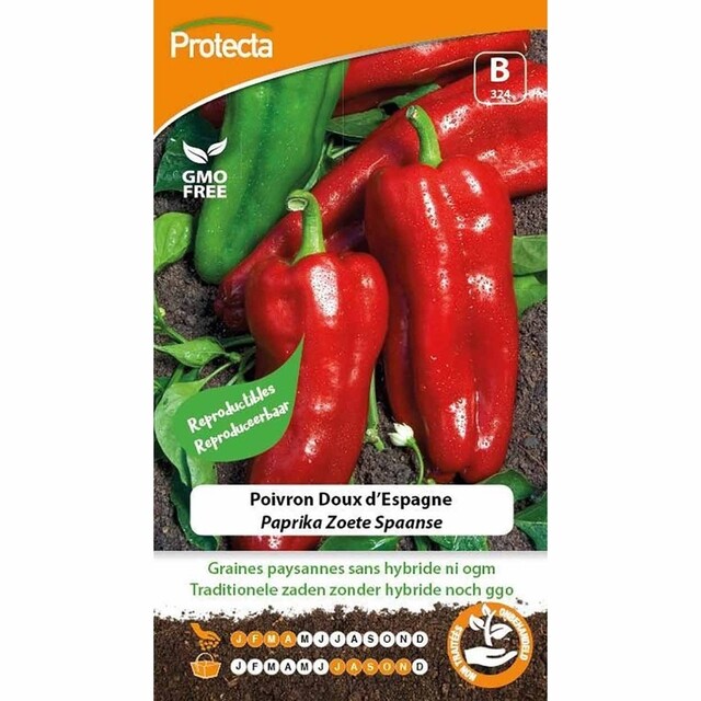 Product image 1 of Protecta Groente Zaden Zoete Spaanse Paprika