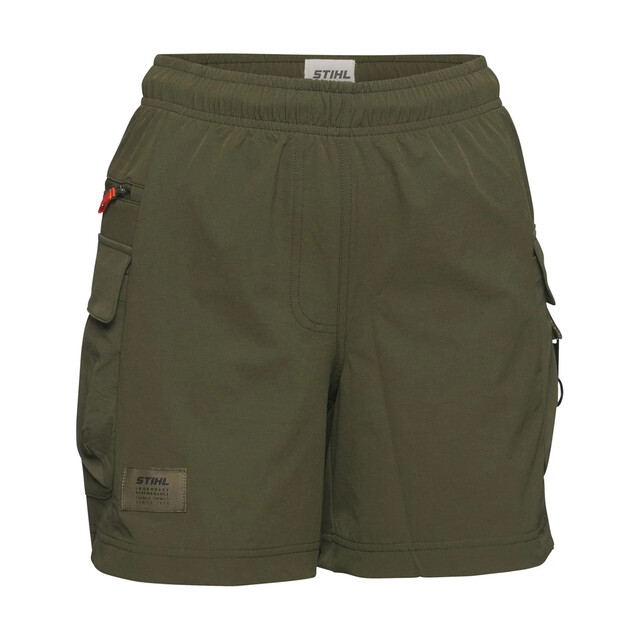 Product image 1 of Stihl Korte broek SZ S Dames CARGO groen