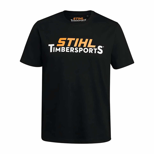 Product image 1 of STIHL T-shirt Timbersports® Logo Borst, Zwart – XL