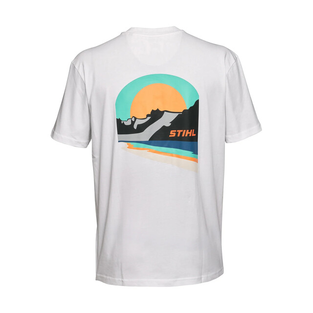 Product image 1 of Stihl T-shirt SZ XL SUNSET WHITE wit