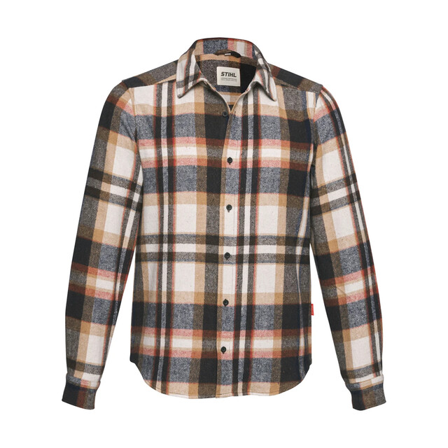 Product image 1 of Stihl Hemd SZ XL PLAID FLANNEL COSY bruin