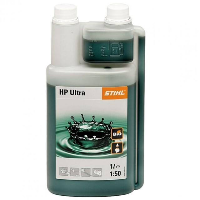 Product image 1 of Stihl Tweetaktolie HP Ultra Doseerfles 1 Liter (Voor 50 Liter)