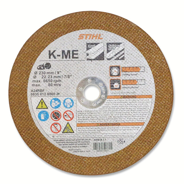 Product image 1 of Stihl Kunsthars-doorslijpschijf, staal, TSA 230