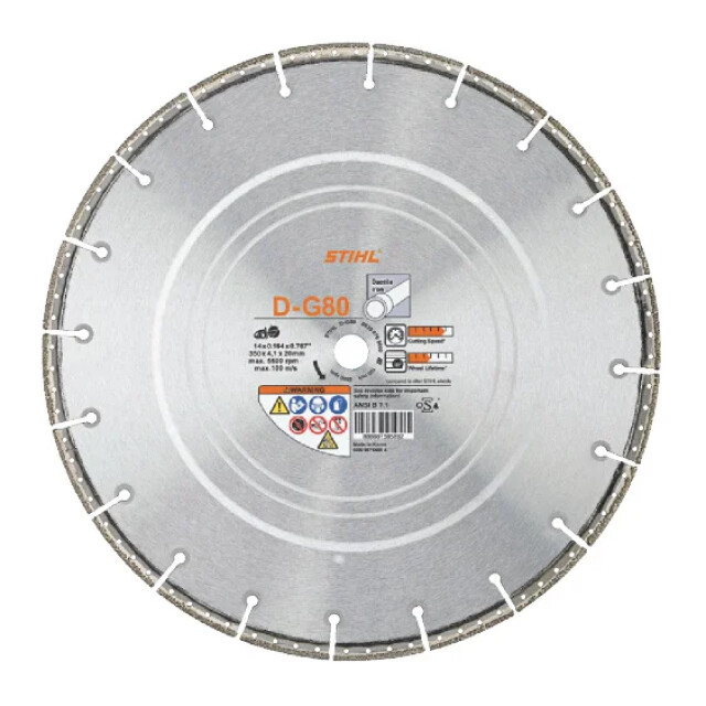 Product image 1 of Stihl D-G80 Diamanten Doorslijpschijf - Ø300 mm