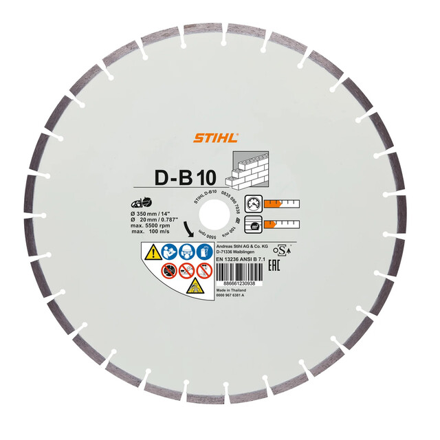 Product image 1 of Stihl Diamant-Doorslijpschijf - Beton 230 mm