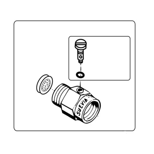Product image 1 of Suevia Regulering compleet 1/2" - 102.0633