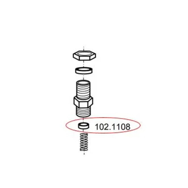 Product image 1 of Suevia Sproeier 6 mm - 102.1108