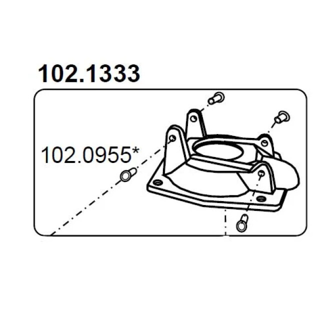 Product image 1 of Suevia Ventielafdekking 545/546 - 102.1333