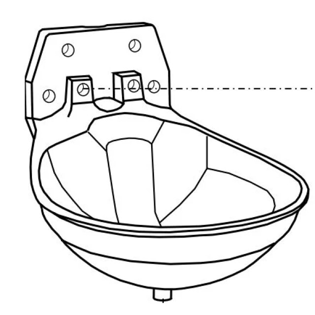 Product image 1 of Schaal voor Mod. 12P-HK, plastic - 102.1417