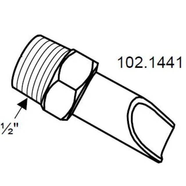 Product image 1 of Suevia Ventielhuis inox voor model - 102.1441