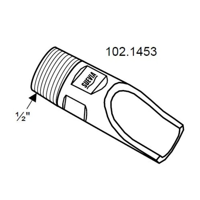Product image 1 of Suevia Ventielhuis inox model 1292 - 102.1453