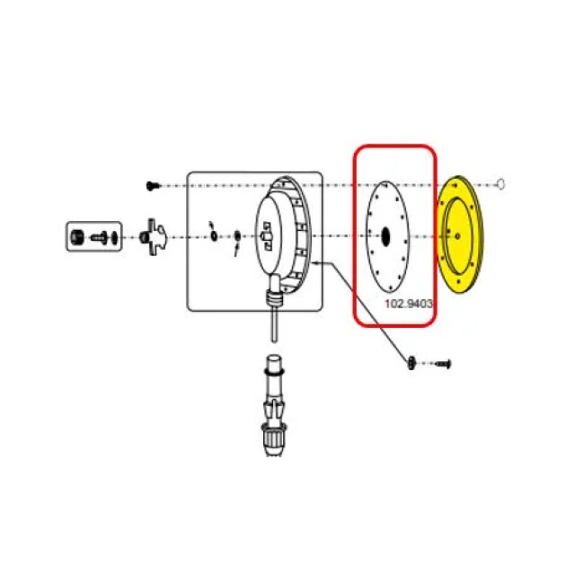 Product image 1 of Suevia Membraan voor trogvlotter - 102.9403
