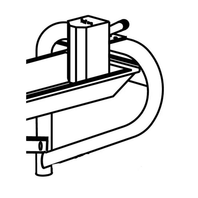 Product image 1 of Suevia Bevestigingsdeel rechts wand - 132.0684