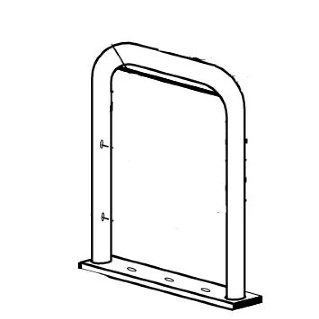Product image 1 of Suevia Bevestigingsdeel links bodem - 132.0685