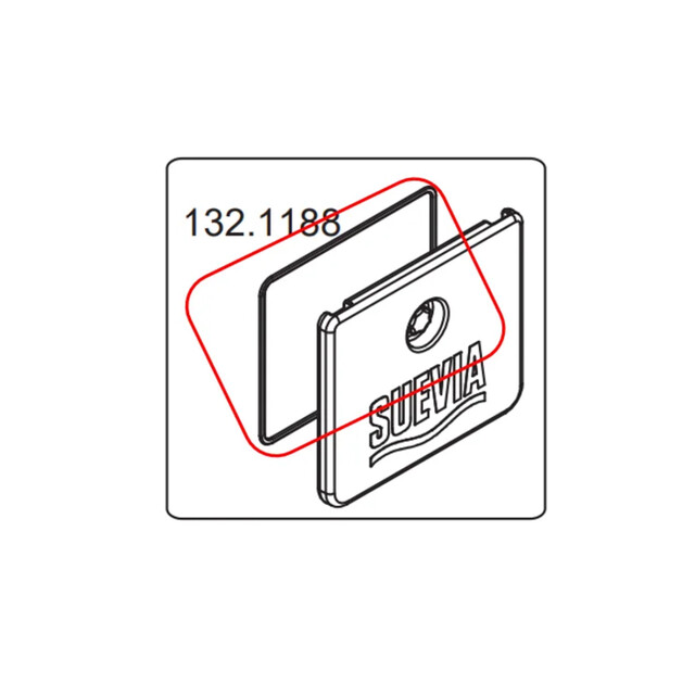 Product image 1 of Suevia Afdichting voor servicedeksel - 132.1188