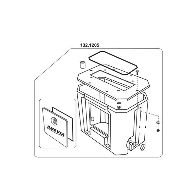 Product image 1 of Suevia Sokkel compleet - 132.1205