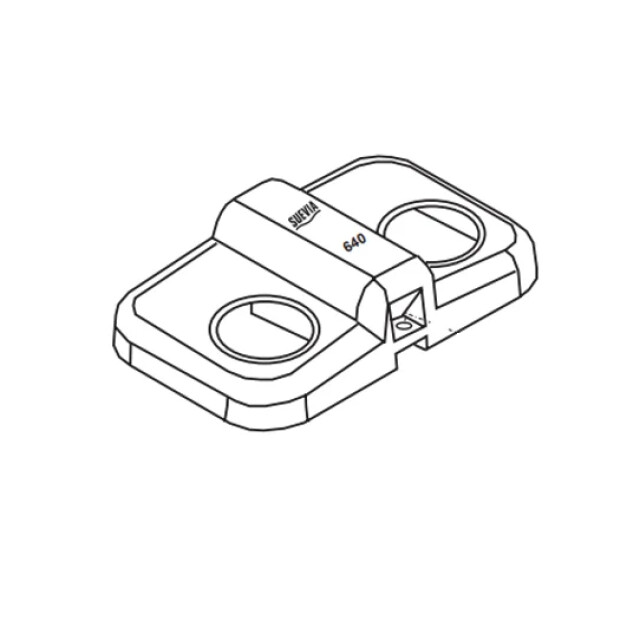 Product image 1 of Suevia Huis kunststof mod 640 - 132.1276