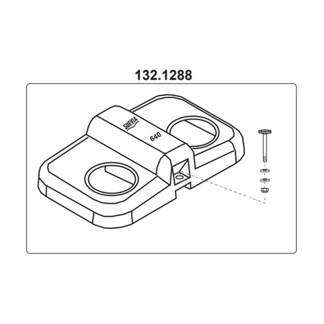 Product image 1 of Suevia Bovendeel model 640 compleet - 132.1288