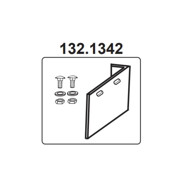 Product image 1 of Suevia Bevestigingsbeugel verzinkt - 132.1342