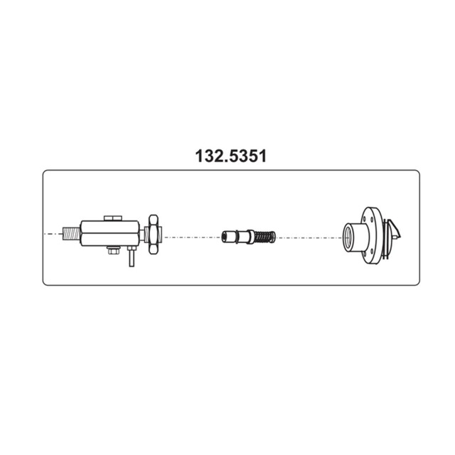 Product image 1 of Suevia Temperatuurvoeler met ventiel - 132.5351