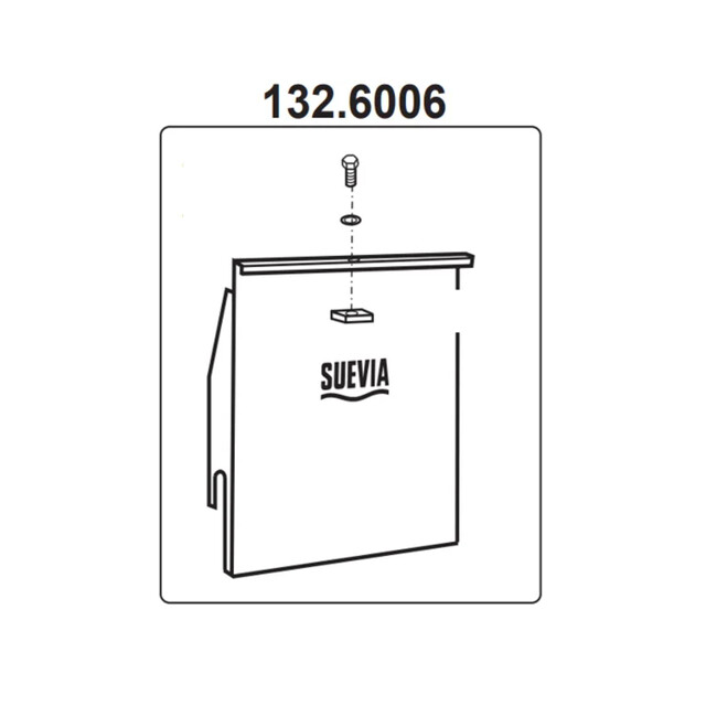 Product image 1 of Suevia Beschermplaat mod 600 - 132.6006