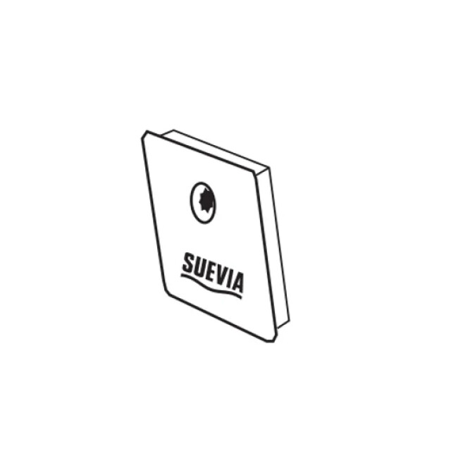 Product image 1 of Suevia Servicedeksel met greep voor - 132.6019
