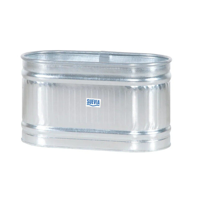 Product image 1 of Suevia Ovalen Stocktank Weidedrinkbak - Staal - 390 Liter