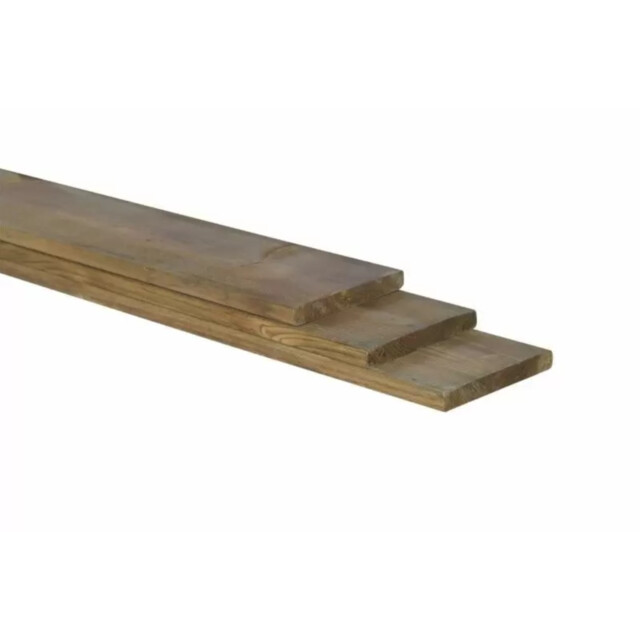 Product image 1 of Celfix Plank Bezaagd 22x150x4000mm Vuren Groen