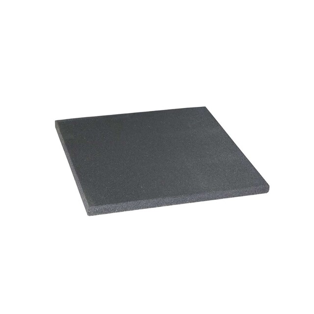 Product image 1 of Tuintegel Rubber Zwart 50-50-2,5 cm