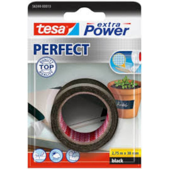 Product image 1 of Tesa textieltape zwart 2,75x38mm 56343