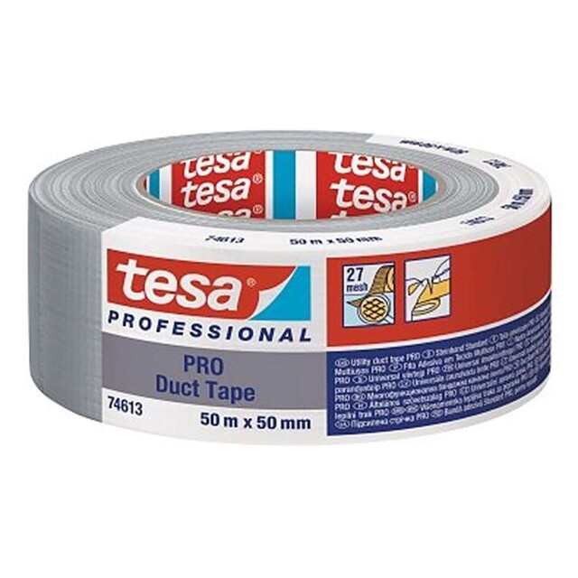 Product image 1 of Tesa ducttape Pro 50mm x 50m grijs 74613