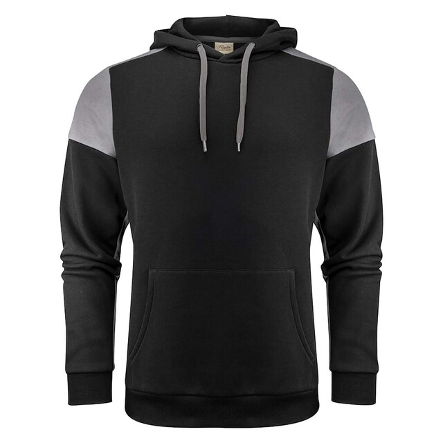 Product image 1 of Printer Prime Hoodie unisex zwart/staalgrijs - maat L