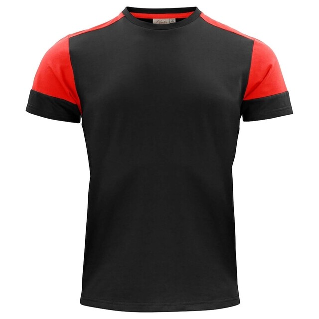 Product image 1 of Printer Prime T-shirt zwart/rood - maat XXL