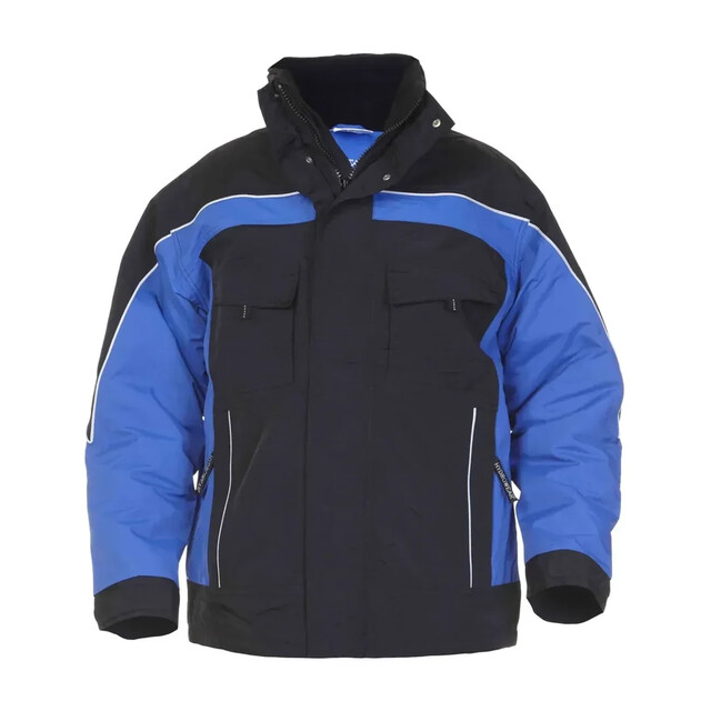 Product image 1 of Hydrowear Winterjas Rimini Zwart Korenblauw 3XL