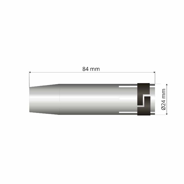 Product image 1 of Tico Gasmondstuk konisch TB 240