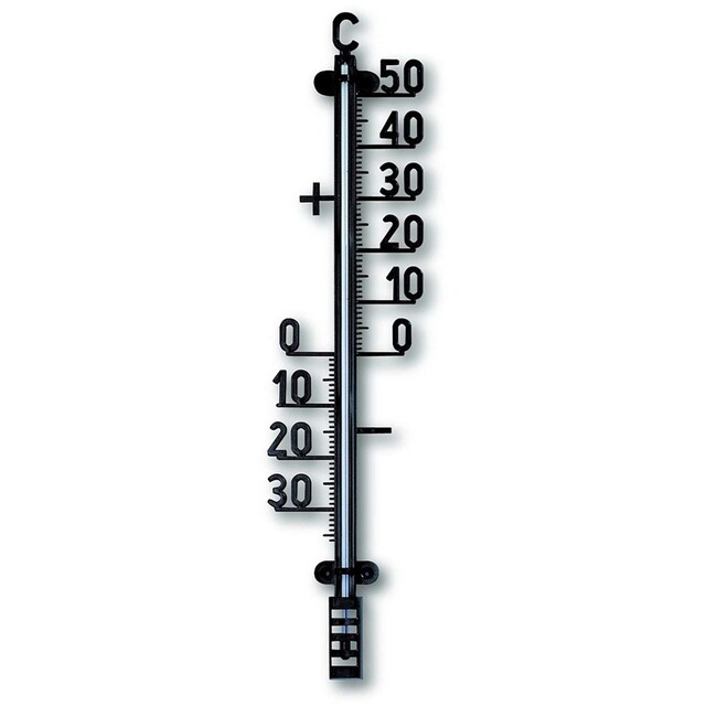 Product image 1 of TFA Buitenthermometer Analoog - Kunststof 415 mm - Zwart - Blister