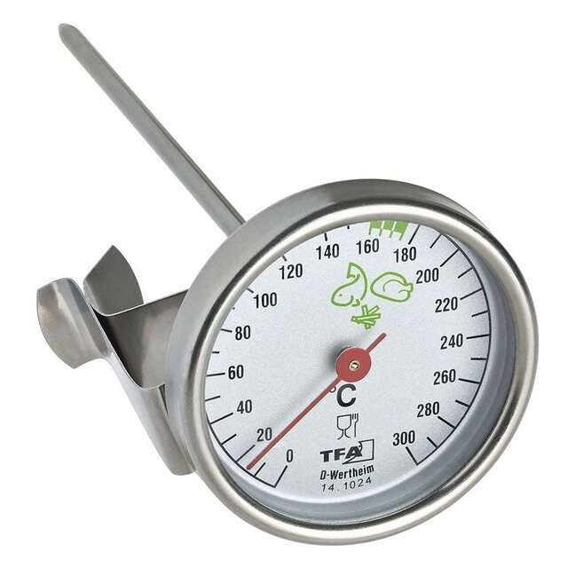 Product image 1 of TFA Frituurvet Thermometer Analoog - RVS