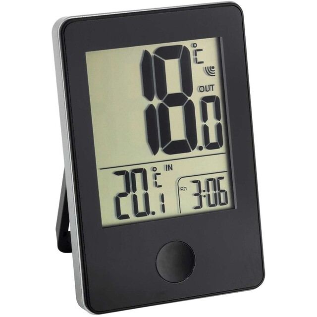 Product image 1 of TFA Thermometer Draadloos Pop Zwart