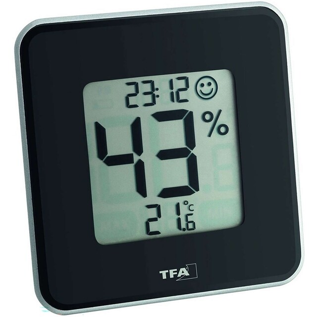 Product image 1 of TFA Thermo / Hygrometer Digitaal Style Zwart