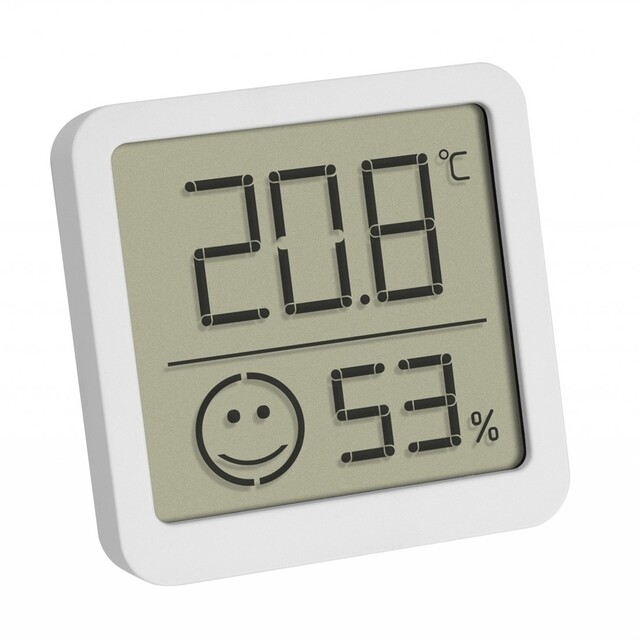 Product image 1 of Digitale Thermo-Hygrometer Met Comfortzone Wit