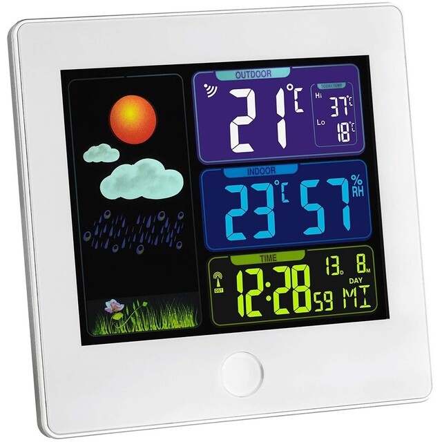 Product image 1 of TFA Weerstation Draadloos Met Kleurendisplay SUN - Wit