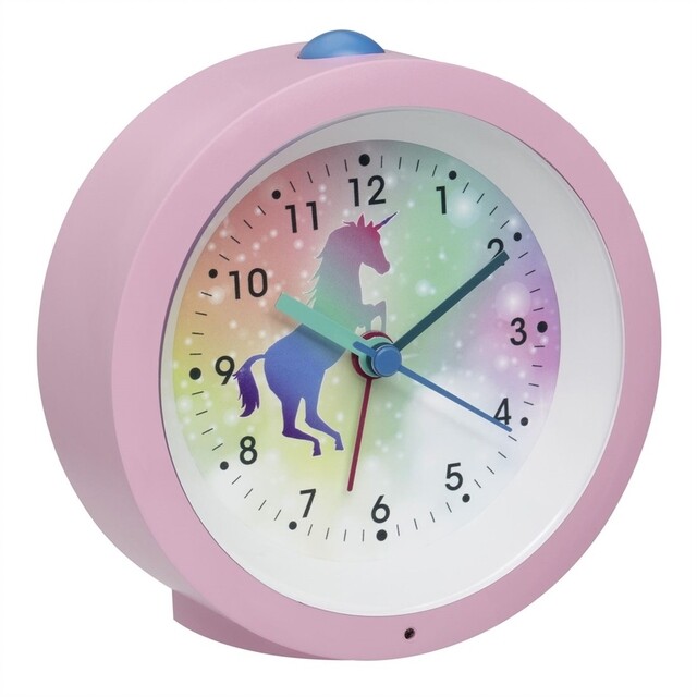 Product image 1 of TFA Wekker Kinderwekker met eenhoornmotianaloog - Roze