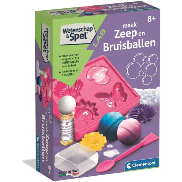 Product image 1 of Clementoni Wetenschap & Spel - Zelf zeep maken